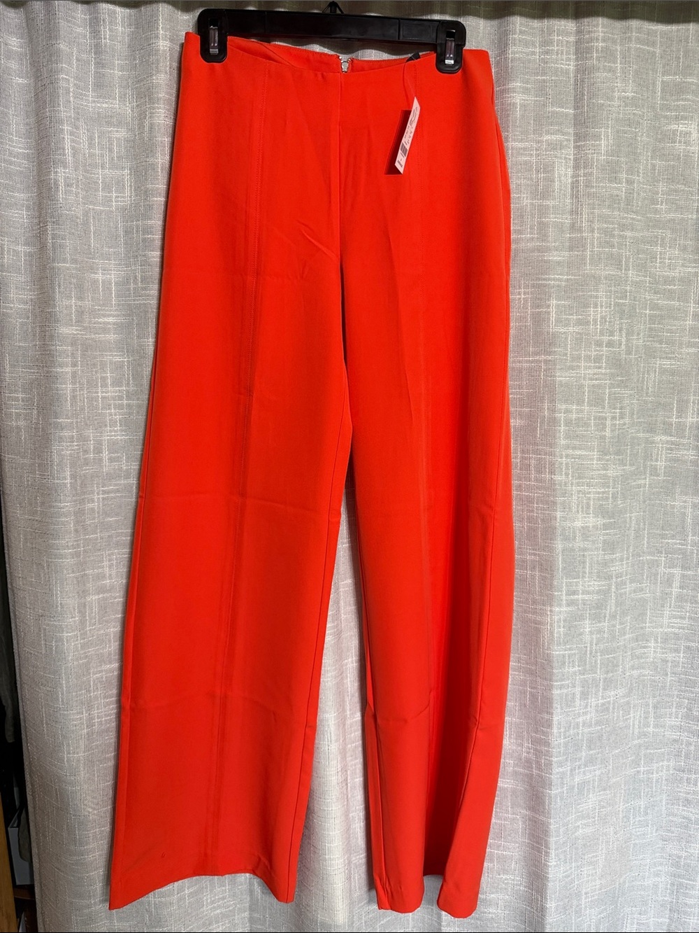 New York & Company Red Wide-Leg Trousers